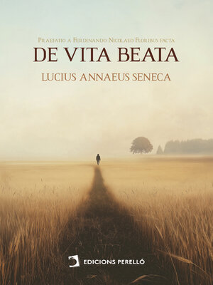 cover image of De vita beata